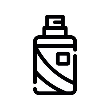 şişe vektör ince çizgi simgesi