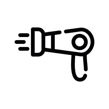 Modern oto tamir simgesinin vektör illüstrasyonu