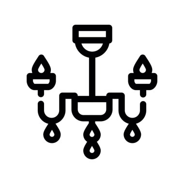 Hindu vektör ince çizgi simgesi