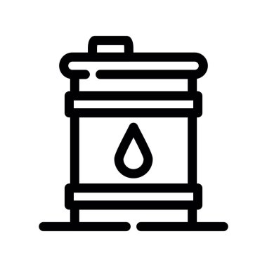 yağ tankı vektör resimleme