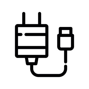 Tak vektör ince çizgi simgesi