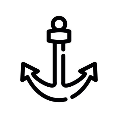 Deniz teknesi ikonu. Beyaz arkaplanda izole edilmiş web tasarımı için ana deniz botu vektör simgesi