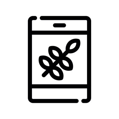 vektör taşınabilir ve akıllı telefon simgesi