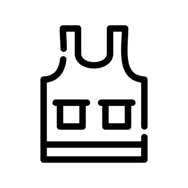 Çizgi film simgesinin vektör çizimi