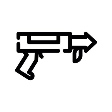 Silahın vektör illüstrasyonu