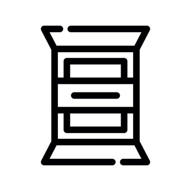 Modern bir simgenin vektör illüstrasyonu