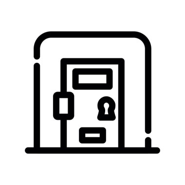 Güvenli kilit simgesi, ana hat biçimi