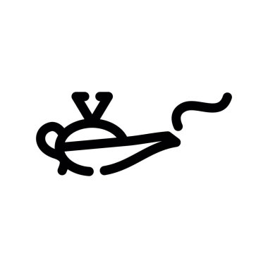 Çizgi film besin simgesinin vektör çizimi