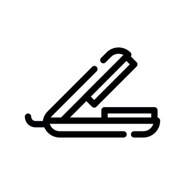 Modern simgenin vektör illüstrasyonu