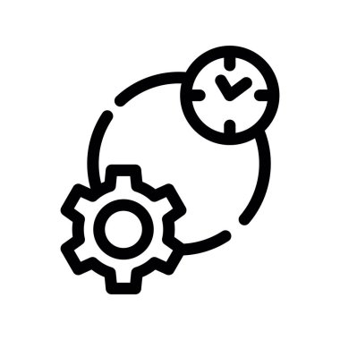 vektör ince çizgi simgesi ayarlanıyor