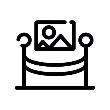 bank ikonu vektör illüstrasyonu