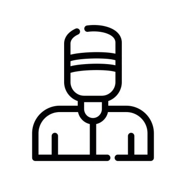 vektör adam simgesi, vektör illüstrasyon tasarımı