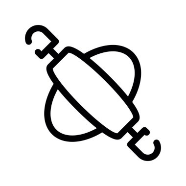 Modern b 'nin vektör illüstrasyonu eksik simgesi