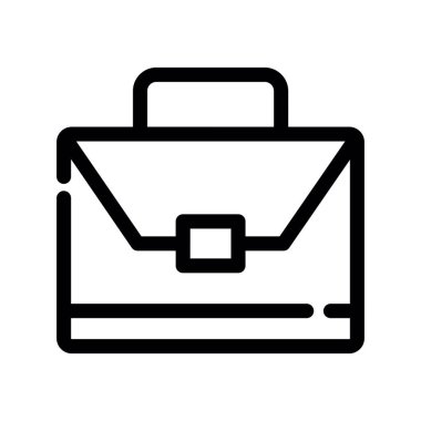 Evrak Çantası'nı ince çizgi simgesi