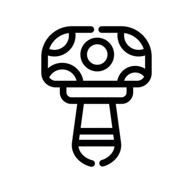 Mantar simgesi, anahat stili