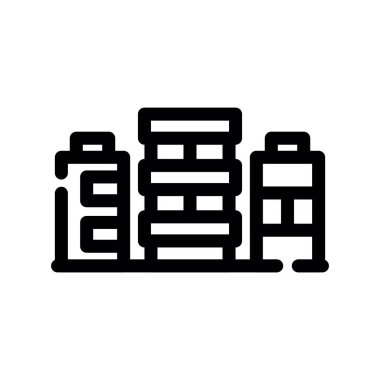 seo modern simgesinin vektör illüstrasyonu