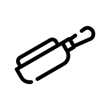 Çizgi film simgesinin vektör çizimi