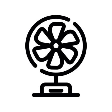 fan simgesi vektör illüstrasyonu