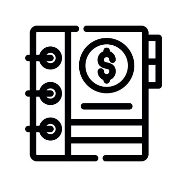 Doları bill kutsal kişilerin resmi, vektör çizim