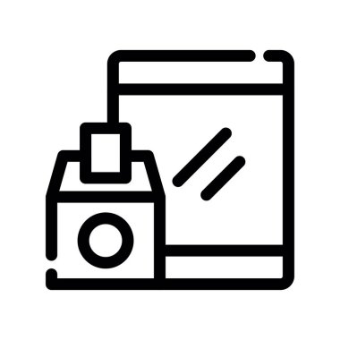 özet vektör illüstrasyon simgesi