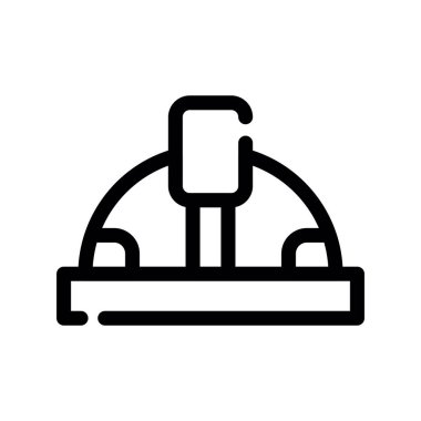 inşaat vektör çizgisi simgesi