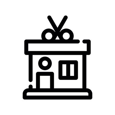 Gıda modern simgesinin vektör çizimi