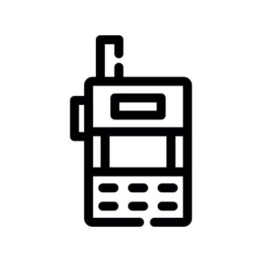 hesap makinesi simgesi, vektör illüstrasyonu