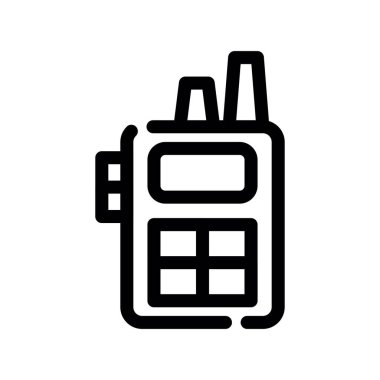 pil şarj ikonu vektörü. Ana batarya şarjı. izole edilmiş sınır sembolü çizimi