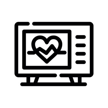 Dizüstü bilgisayar kutsal kişilerin resmi, anahat stili