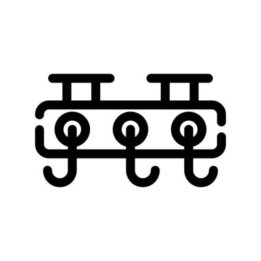 Köprü simgesi vektör illüstrasyonu