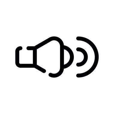 Beyaz arkaplanda vektör simgesi izole edildi