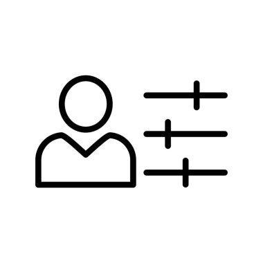 Web uygulaması için vektör özet simgesi