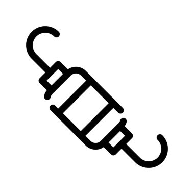 kablo tıkacı vektör illüstrasyonu