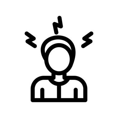 İnsan simgesinin vektör illüstrasyonu