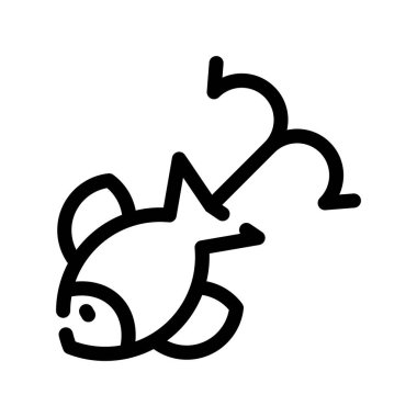 Balıkların vektör resmedilmesi.