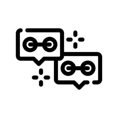 seo ve pazarlama simgesinin vektör illüstrasyonu