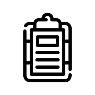 belge simgesi vektör illüstrasyonu