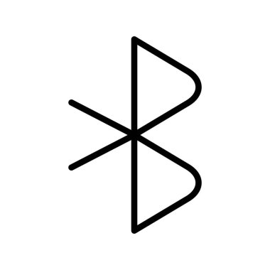 Müzik notası simgesinin vektör illüstrasyonu