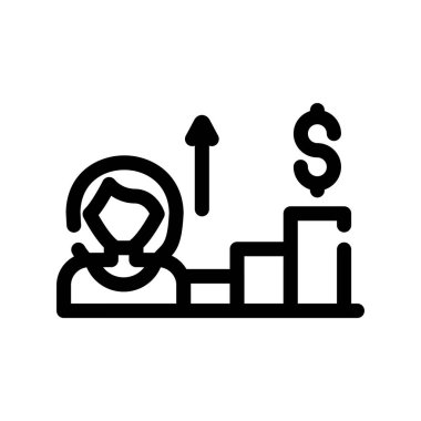 seo ve pazarlama simgesinin vektör illüstrasyonu