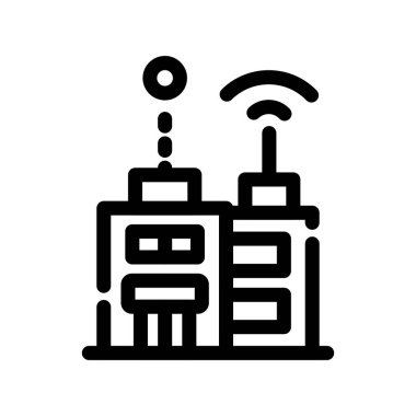 wifi simgesi vektör illüstrasyonu
