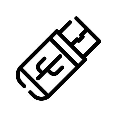 pil vektör illüstrasyonu