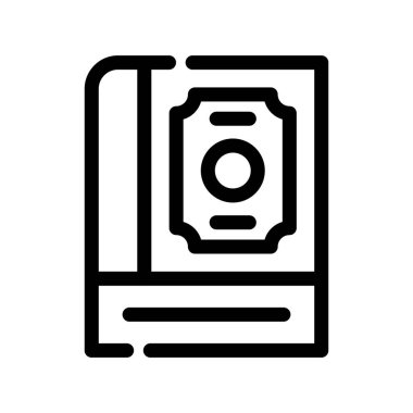 kitap web vektör simgesi