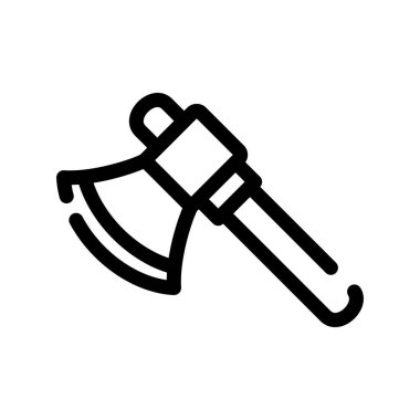 kürek simgesi vektör illüstrasyonu