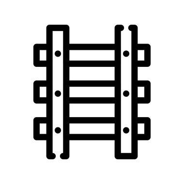 Barkod çizgisi simgesi beyazda izole edildi. Vektör illüstrasyonu, 10 eps