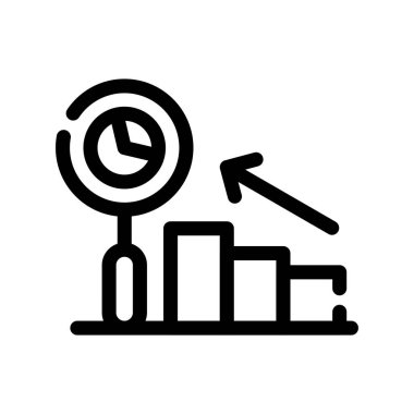 seo modern simgesinin vektör illüstrasyonu