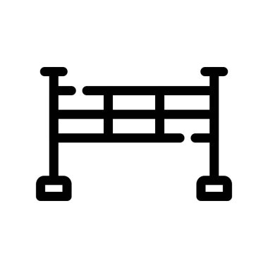 Modern b 'nin vektör illüstrasyonu eksik simgesi