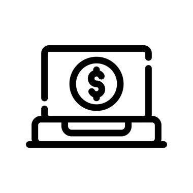 Beyaz arka plan üzerinde para işareti izole para simge vektör