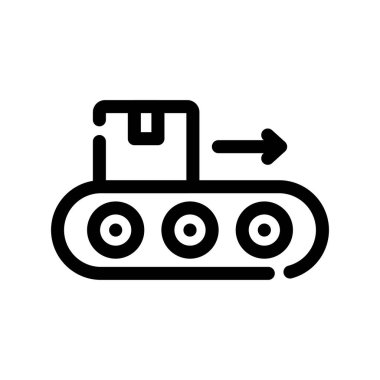 Bir robotun vektör çizimi