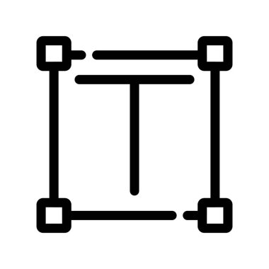 Modern b 'nin vektör illüstrasyonu eksik simgesi