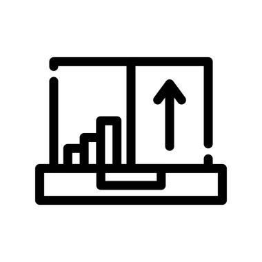 Seo simgesinin vektör illüstrasyonu